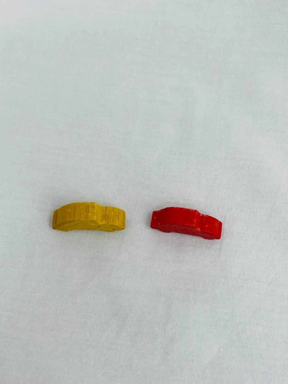 Small Handmade Meeple Wooden Vehicles Bundle (Two Cars and 3 Trucks)